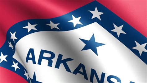 Arkansas State Flag Waving Stock Footage Video 2767838 - Shutterstock