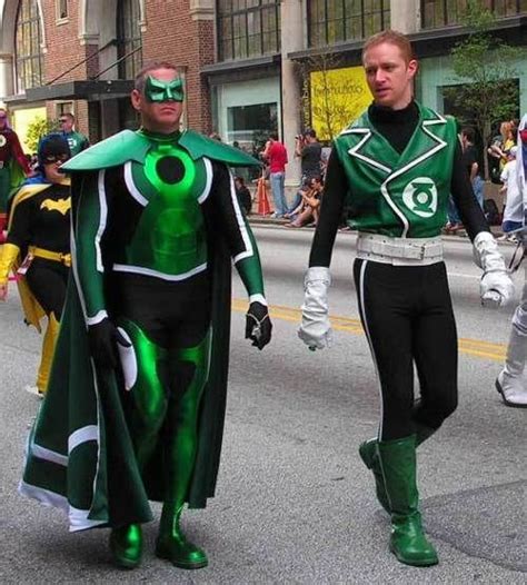 Sector 2814.3 GLC Member Guy Gardner and Hal Jordan Parallax cosplays ...