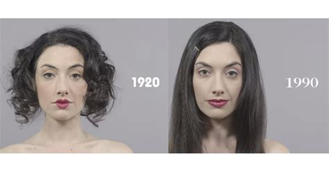 100 Years of Beauty Evolution Video | POPSUGAR Beauty