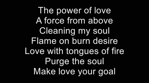 Frankie goes to Hollywood - The Power of Love - Lyrics - YouTube