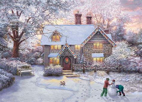 Thomas KINKADE ~ Christmas | Catherine La Rose ~ The Poet of Painting