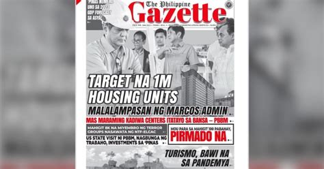 Gov’t launches free ‘The Philippine Gazette’ newspaper | Philippine News Agency