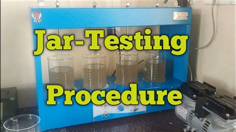 Jar test, jar testing procedure. - YouTube