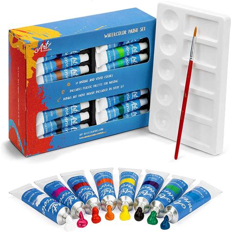 Shop Watercolor Paint Set - 32 Professional W at Artsy Sister ...