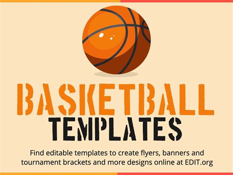 Customize Free Basketball Templates for Flyers and Banners