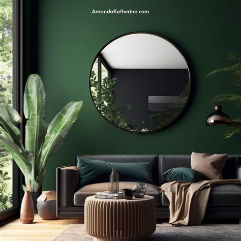 25 Alluring Green Accent Wall Ideas - Amanda Katherine