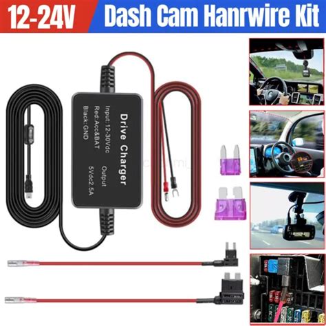 12V-24V DASH CAM Hardwire Kit for Nextbase Dashcams 122, 322GW 422GW 522GW 622GW $10.22 - PicClick