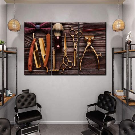 Pin by Şeyhmus Güner on salon in 2021 | Barber shop, Barber shop decor, Barbershop design interior