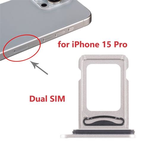 SIM Card Tray for iPhone 15 Pro