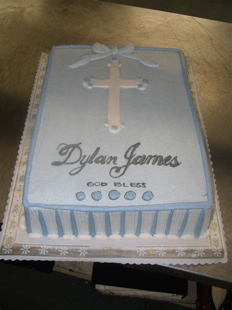 Gilbert's Bakery | Baptism cake boy, Baptism sheet cake, Baptism cake