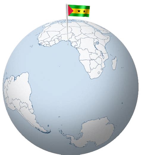Sao Tome and Principe Flag GIF | All Waving Flags