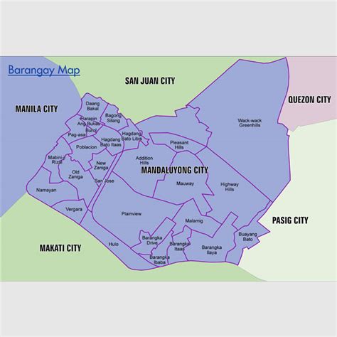 Philippine Map - Barangay : Complete barangay list within the Philippines