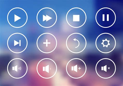 Control Buttons Vector Art, Icons, and Graphics for Free Download