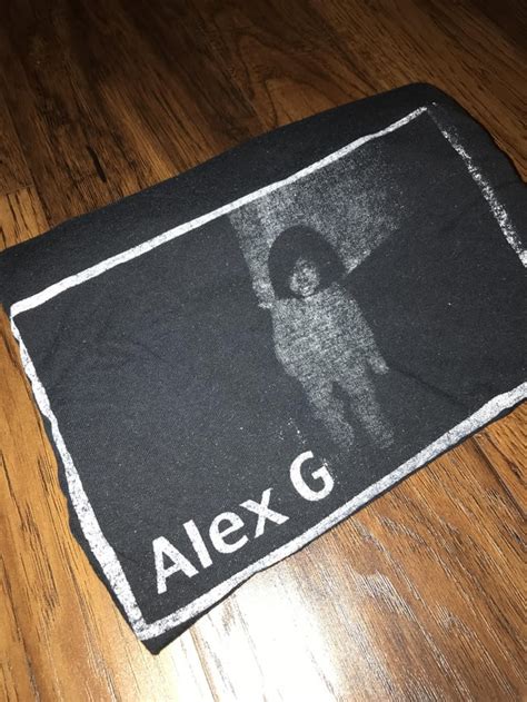 anyone know anything about this 2013 alex g shirt? haven’t seen it online before : r/sandyalexg