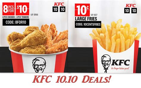 KFC 10.10 Sale - Fries at 10¢ , 8 Pieces for $10 - TheWackyDuo.com - Singapore Lifestyle Portal