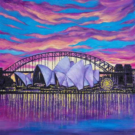 Excited to share the latest addition to my #etsy shop: #Sydney #originaloilpainting by Irina R ...