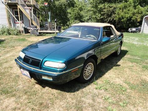 Sell used 1995 Chrysler LeBaron GTC Convertible 2-Door 3.0L in Orion ...