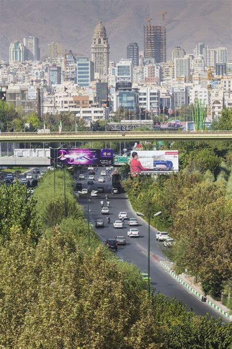 TEHERAN, IRAN - OCTOBER 03, 2016:Tehran Skyline and Greenery in Editorial Image - Image of ...