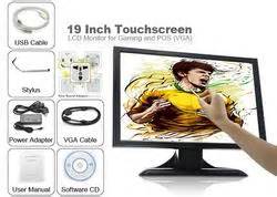 19-Inch Touch Screen LCD Monitor | Gadgetsin
