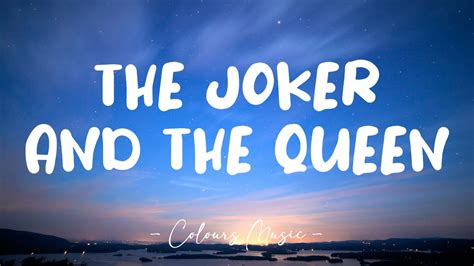 Ed Sheeran - The Joker And The Queen (Lyrics) feat. Taylor Swift 🎼 ...