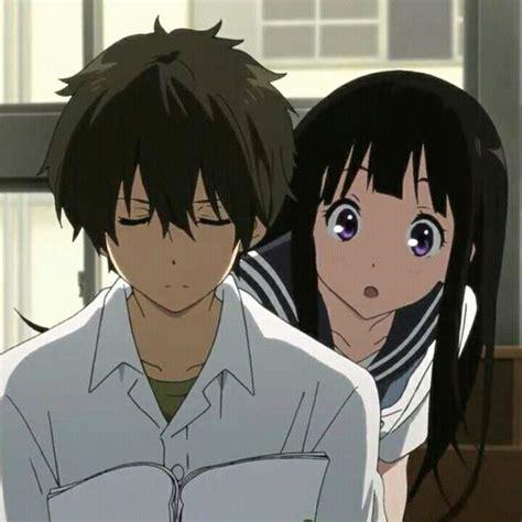 Houtarou Oreki And Eru Chitanda Matching Pfp - IMAGESEE