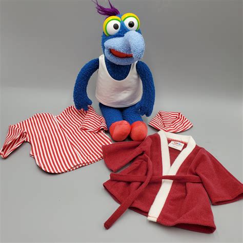 Muppets Gonzo Dress up Doll Plush Fisher Price 858 Sleepwear - Etsy