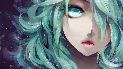 Sad Anime Girl, sad, hair, anime, eye, HD wallpaper | Peakpx