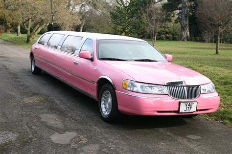 Pink Limo Hire Pink Stretch Limo Hire London | Limo, Limousine, Lincoln town car