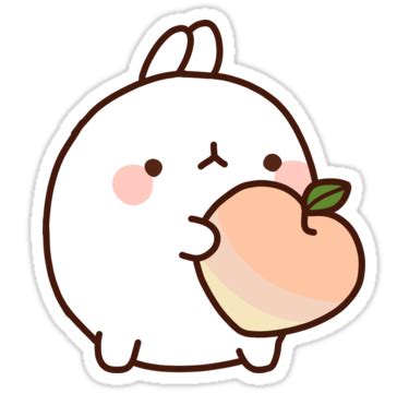 peachy Sticker by miriart | Aesthetic stickers, Kawaii stickers, Cute ...