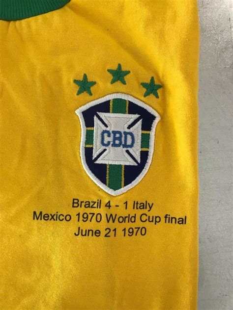 Brazil - 1970 world cup final - Pelé - 1970 - Jersey(s) - Catawiki