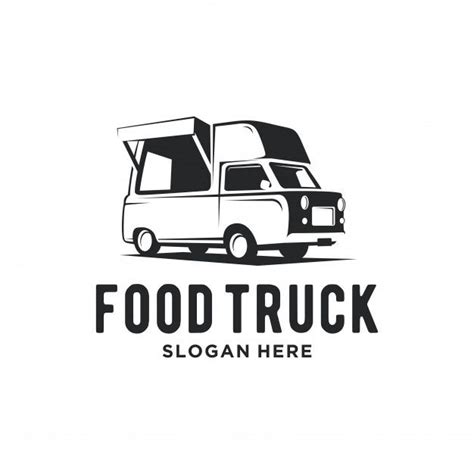 Premium Vector | Food truck logo | Food truck design logo, Food truck, Logotype inspiration