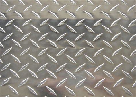 Diamond Plate Aluminum Sheet Metal 5052 1.5mm 2mm 2.5mm Checkered Aluminum Sheets