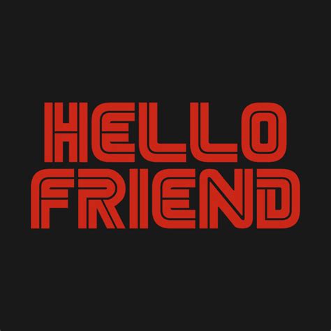 Hello Friend - Mr Robot - T-Shirt | TeePublic