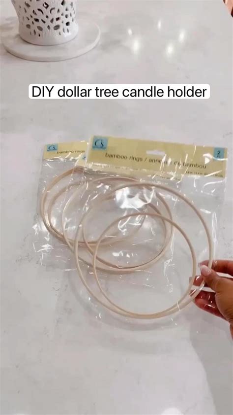 DIY dollar tree candle holder | Dollar store diy projects, Dollar tree ...