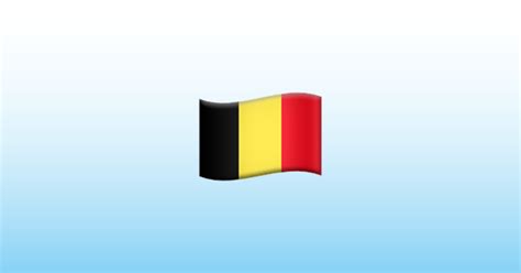 Drapeau: Belgique Emoji 🇧🇪