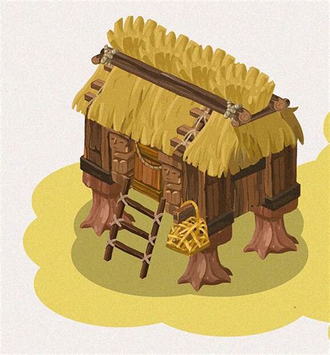 ArtStation - Bale - Ifugao House, Corinne Caro Website Proposal, Bahay ...