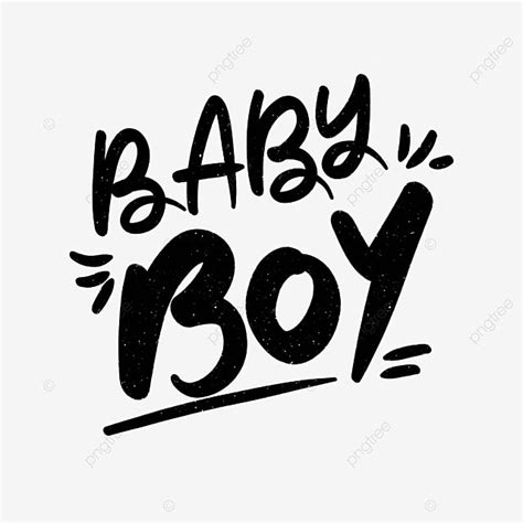 Baby Gender Reveal PNG Image, Baby Boy Gender Reveal Hand Lettering ...