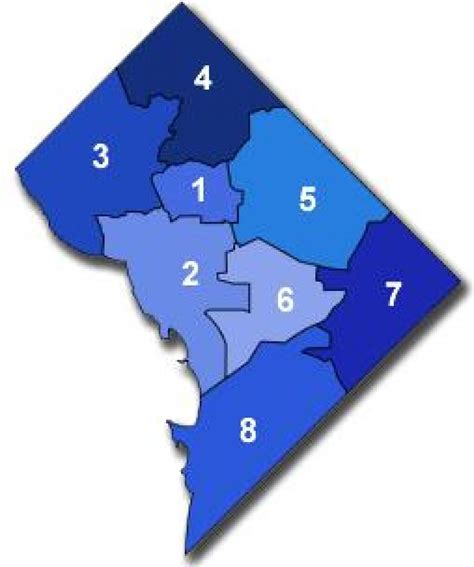 Dc parking zone map - Washington dc parking zone map (District of ...