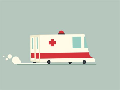 Ambulance | Animated icon by Tony Pinkevych for Untime Studio on Dribbble