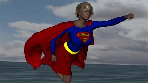 Supergirl Flying - YouTube