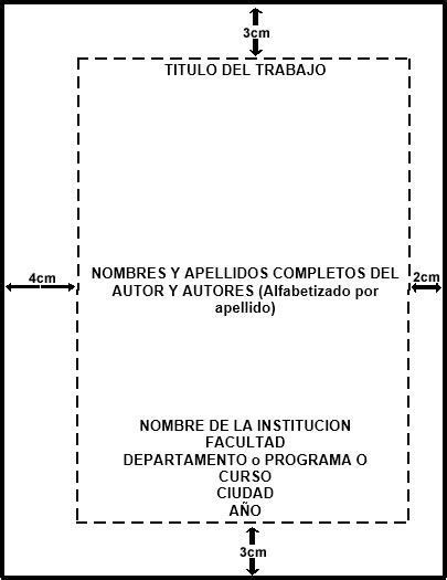 Portada trabajo escrito Normas Icontec 2017 | Portadas de trabajos, Portadas de trabajos ...