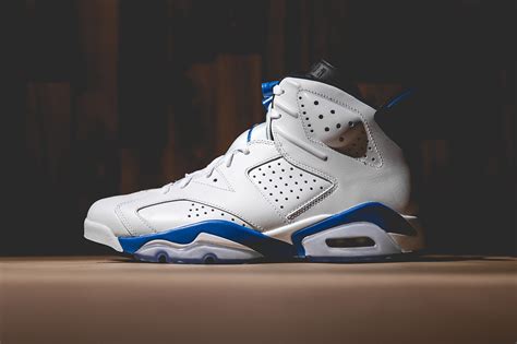 TODAYSHYPE: Air Jordan 6 Retro White/Sport Blue