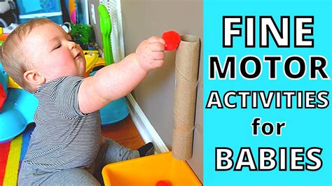 FUN AND EASY FINE MOTOR ACTIVITIES FOR BABIES AND TODDLERS | Part 1 - YouTube