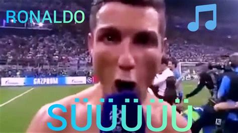 10 Farklı Ronaldo süüü ses efekti - Cristiano Ronaldo süiiiii Komik ...