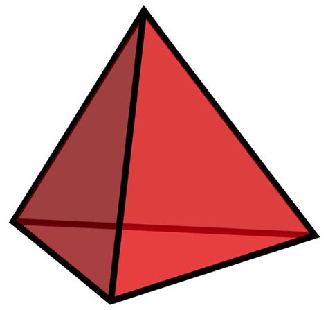 Triangular Pyramid | Geometrische vormen, Piramide, Vormen