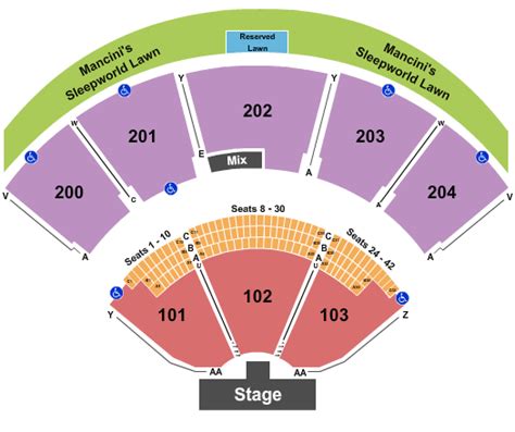 Shoreline Amphitheatre Tickets & Seating Chart - ETC