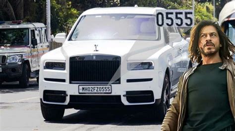 Here’s Why Shahrukh Khan’s Rs 10 Crore Rolls Royce has ‘555 ...