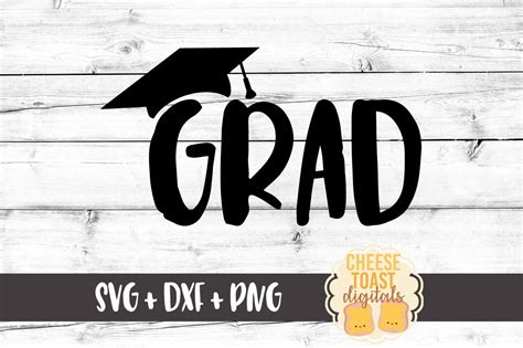 Grad - Graduation Cap - Graduation SVG