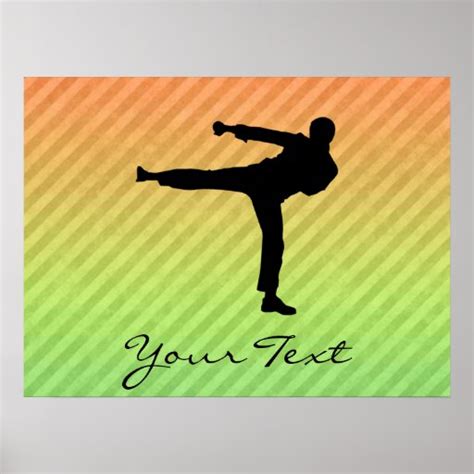 Martial Arts Poster | Zazzle