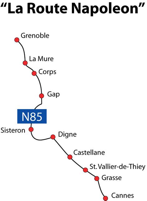 Route Napoléon - Auf den Spuren des kleinen Kaisers